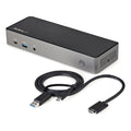 StarTech.com DK31C3HDPDUE base para portátil y replicador de puertos Alámbrico USB 3.2 Gen 2 (3.1 Gen 2) Type-C Negro, Gris