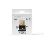 AISENS ASCR-SN04CSD-BK lector de control de acceso Lector USB de control de acceso (7)