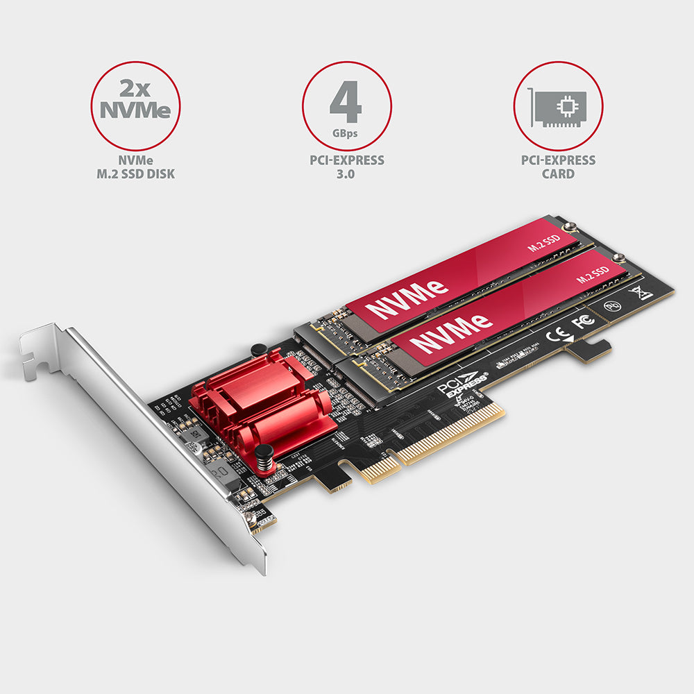 Axagon PCEM2-ND tarjeta y adaptador de interfaz Interno M.2 (2)