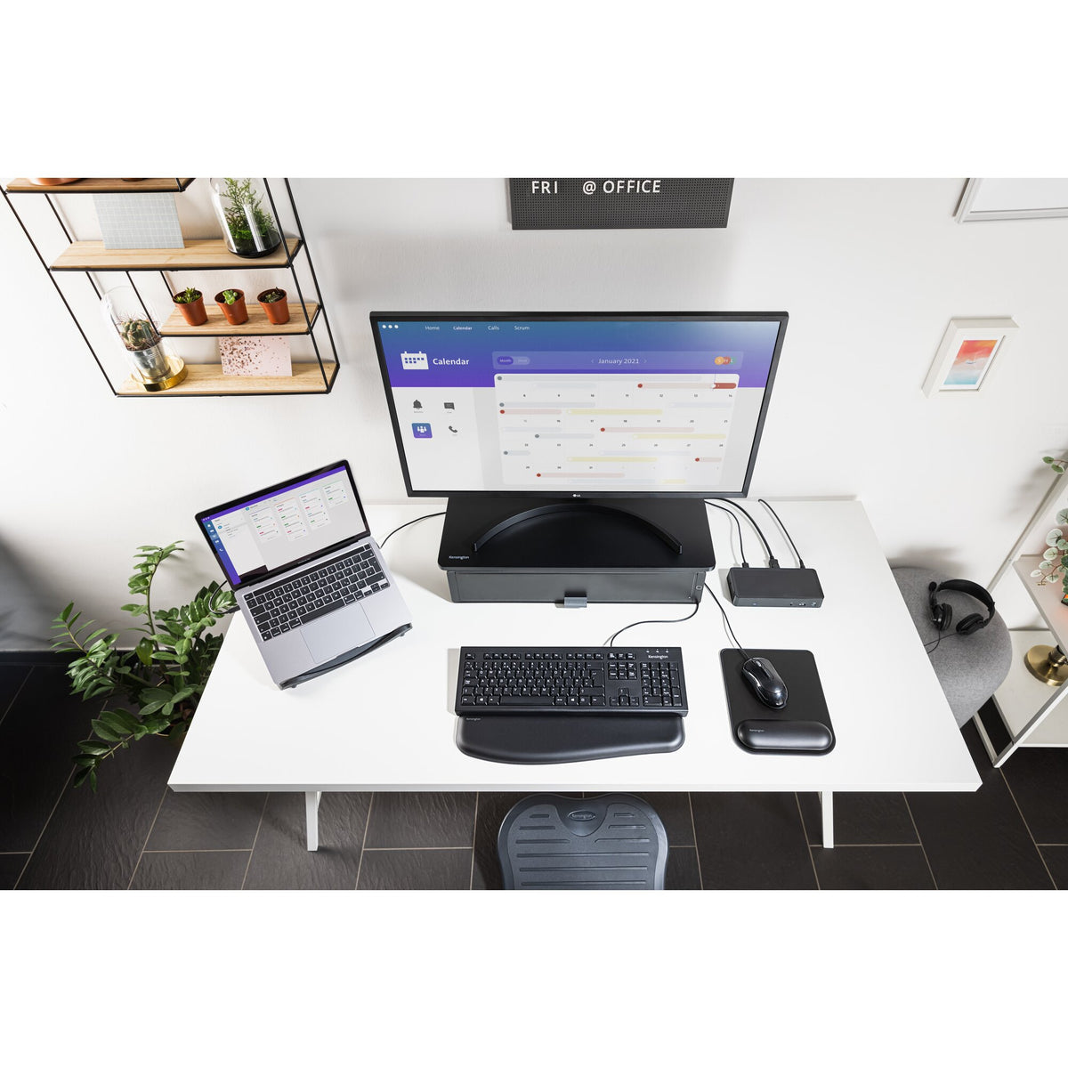 Kensington KB100 EQ teclado Negro (4)