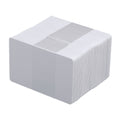 Plastic cards, re-writable, 100 pcs.