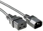 Microconnect PE0191420 cable de transmisión Negro 2 m C19 acoplador C14 acoplador (2)