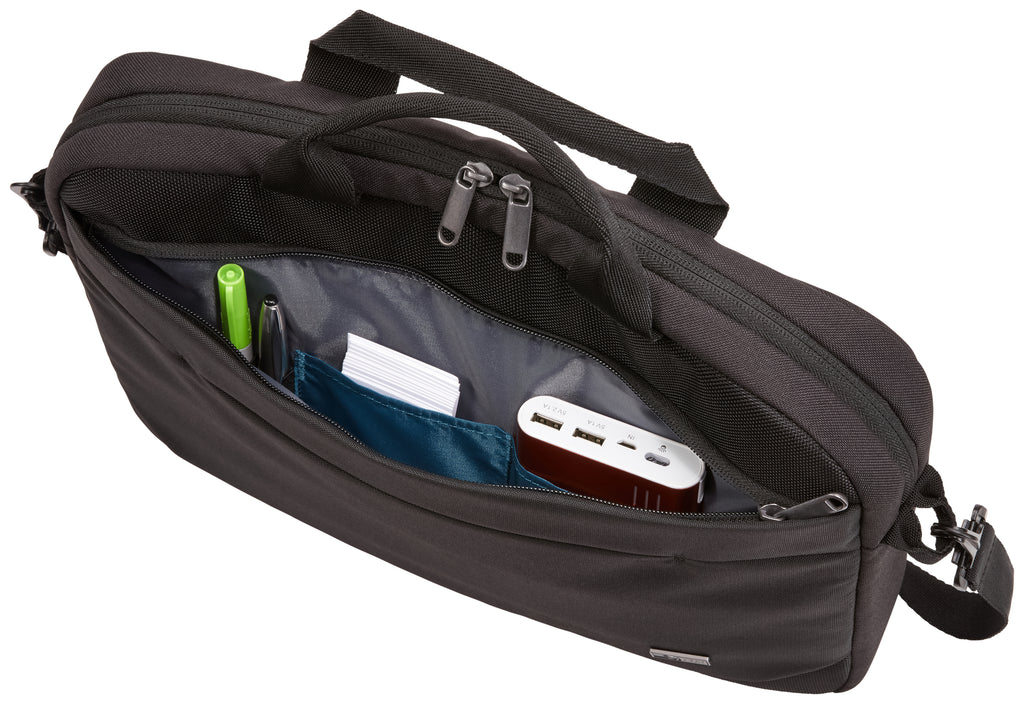 Case Logic Advantage ADVA-114 Black 35,6 cm (14") Bandolera Negro (5)