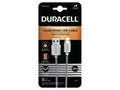 Duracell USB7023W cable USB Blanco