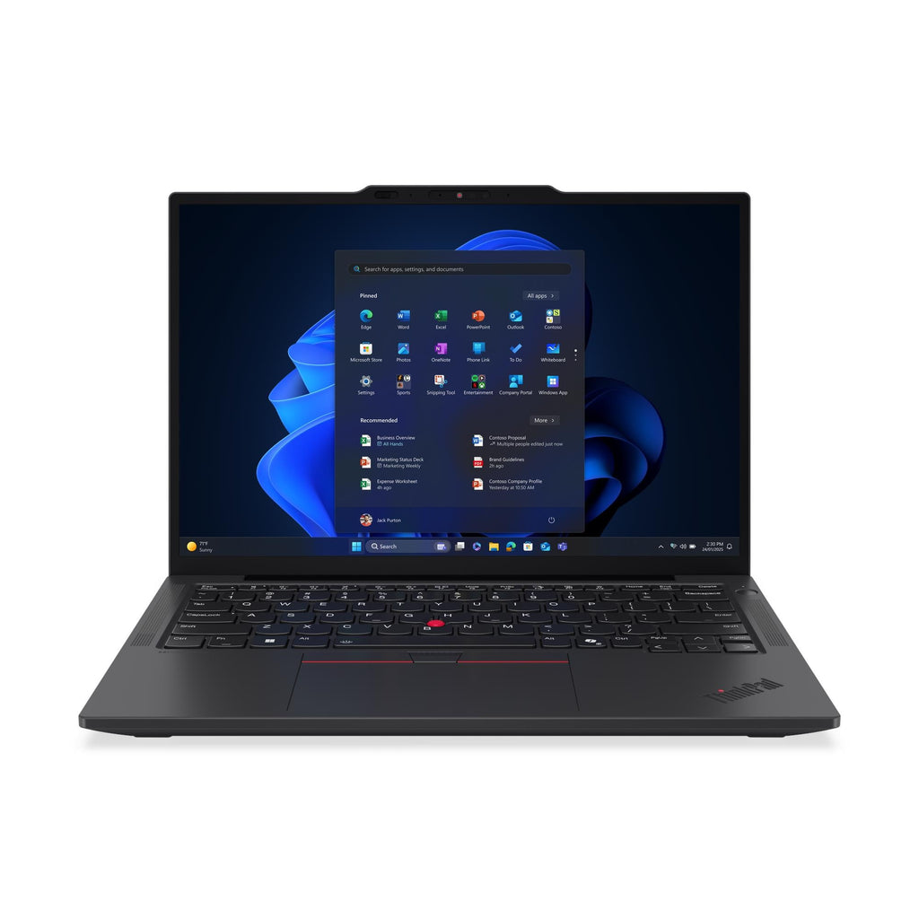Lenovo ThinkPad X13 Gen 7 (Intel) Copilot+ PC Intel Core Ultra 7 355 Portátil 33,8 cm (13.3") WUXGA 32 GB LPDDR5x-SDRAM 512 GB SSD Wi-Fi 7 (802.11be) Windows 11 Pro Negro Español