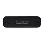 StarTech.com SM21BMU31C3 caja para disco duro externo Caja externa para unidad de estado sólido (SSD) Negro, Plata (4)