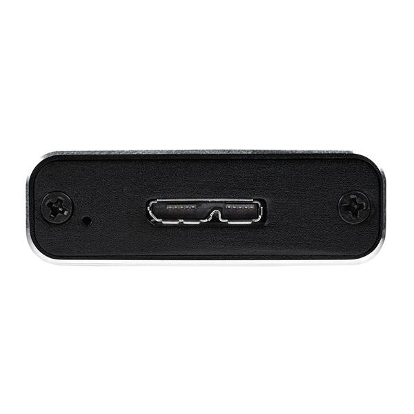 StarTech.com SM21BMU31C3 caja para disco duro externo Caja externa para unidad de estado sólido (SSD) Negro, Plata (4)