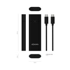 AISENS ASM2-020B caja para disco duro externo Caja externa para unidad de estado sólido (SSD) Negro (4)