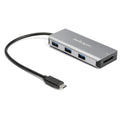 StarTech.com HB31C3ASDMB base para portátil y replicador de puertos USB 3.2 Gen 2 (3.1 Gen 2) Type-C Negro, Gris