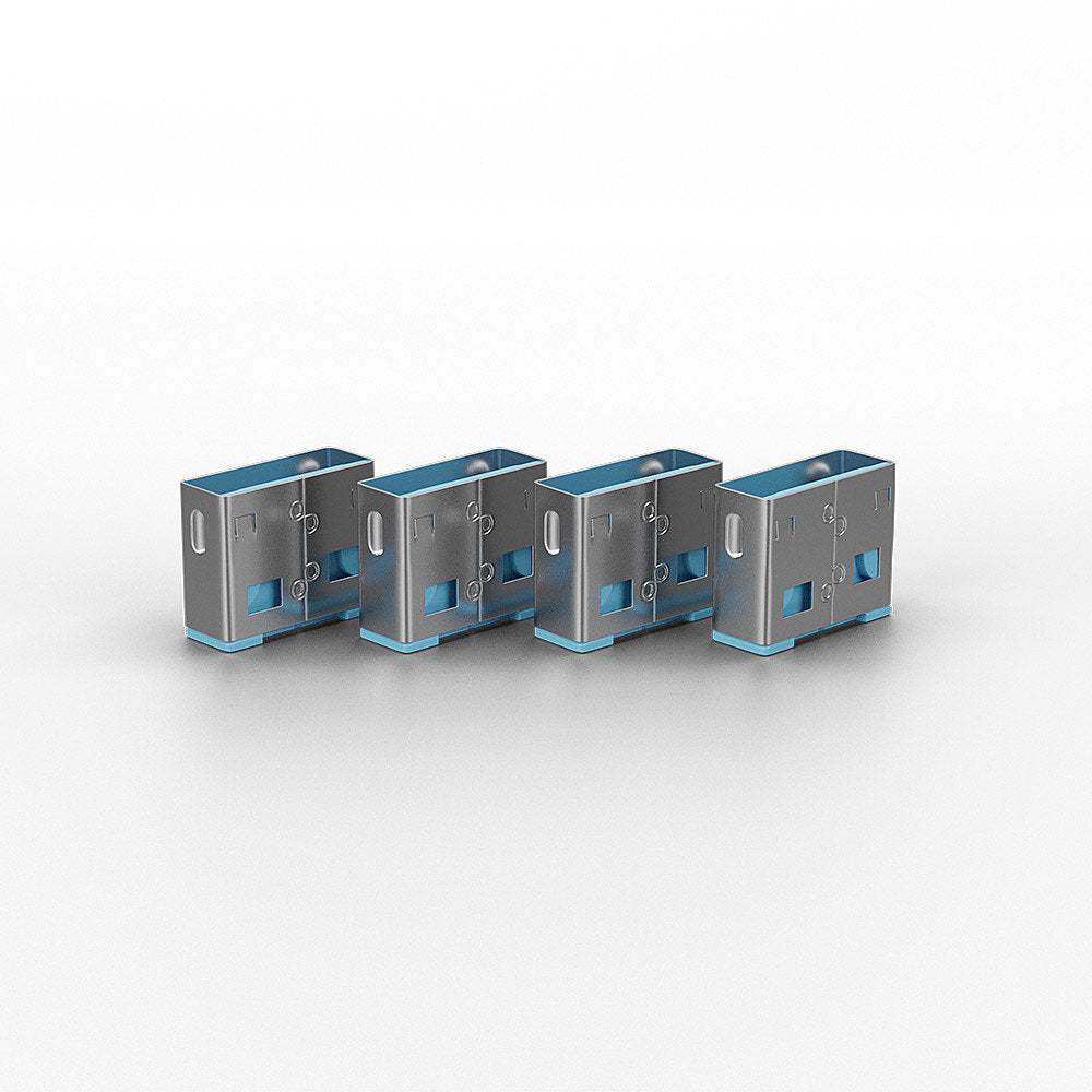 Lindy 40462 bloqueador de puerto USB tipo A Azul Acrilonitrilo butadieno estireno (ABS) 10 pieza(s) (3)