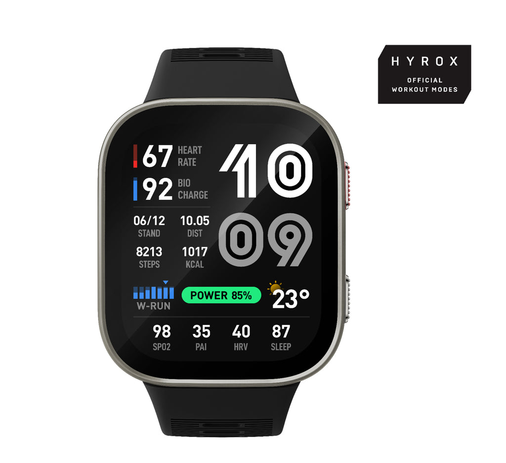 Amazfit Bip Max 5,2.07" AMOLED Digital 432 x 514 Pixeles Pantalla táctil Plata