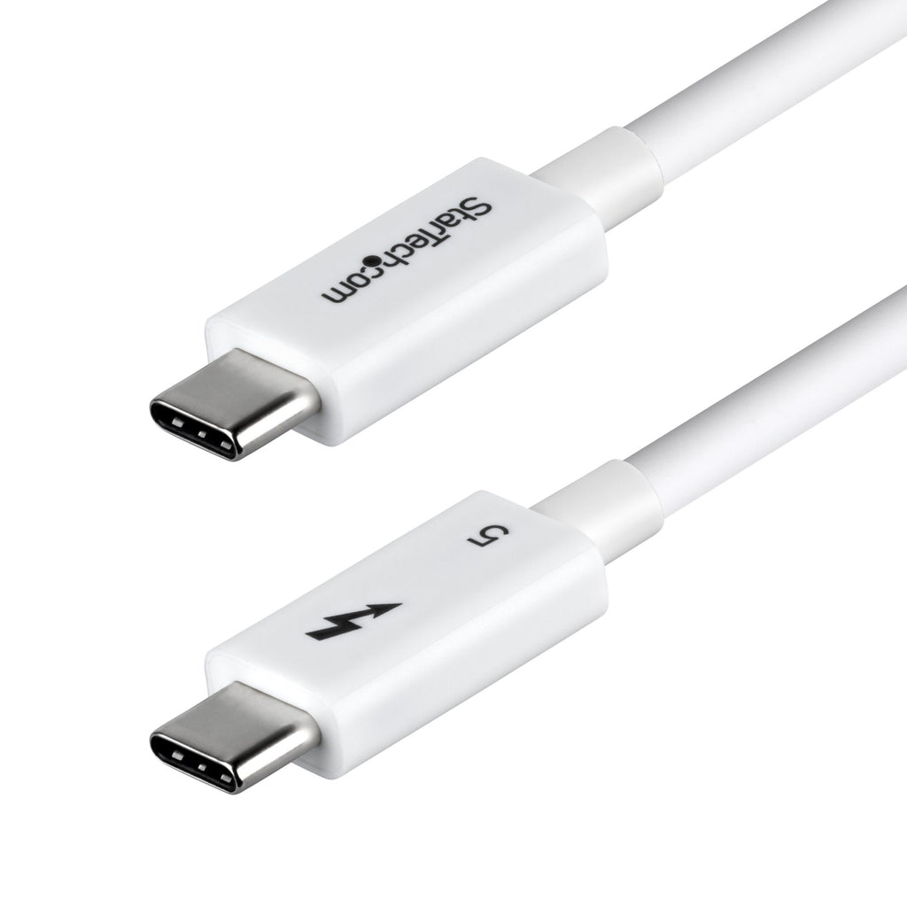 StarTech.com TBLT5MM1M240WWH cable Thunderbolt 120 Gbit/s