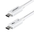 StarTech.com TBLT5MM1M240WWH cable Thunderbolt 120 Gbit/s