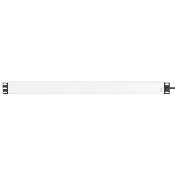 Intellinet 715614 unidad de distribución de energía (PDU) 12 salidas AC 1U Negro, Blanco (7)