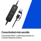 HP Mission 625 estéreo USB con cable C01C6AA