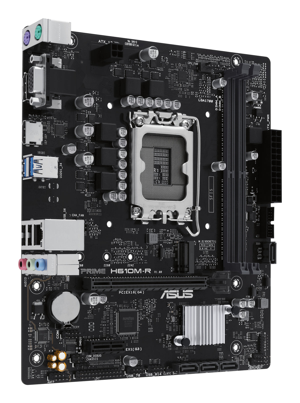 ASUS PRIME H610M-R-SI Intel H610 LGA 1700 micro ATX (4)