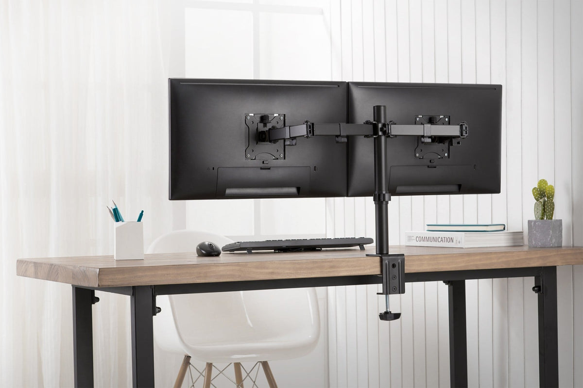 Digitus Support double écran universel avec fixation par serrage (2)