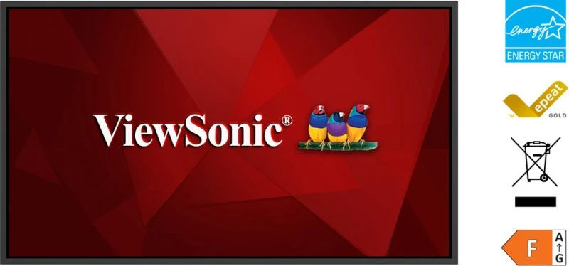 Viewsonic CDE43G3-1C pantalla de señalización Pantalla plana para señalización digital 109,2 cm (43") LCD 500 cd / m² 4K Ultra HD Negro 24/7 (9)