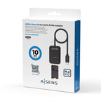 AISENS ASUC-M2D011-BK caja para disco duro externo Caja externa para unidad de estado sólido (SSD) Negro (5)