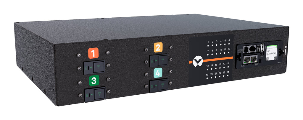 Vertiv PowerIT VP6U62A0 unidad de distribución de energía (PDU) 24 salidas AC Negro (3)