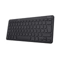 Trust Lyra teclado Oficina USB + RF Wireless + Bluetooth QWERTY Inglés del Reino Unido Negro