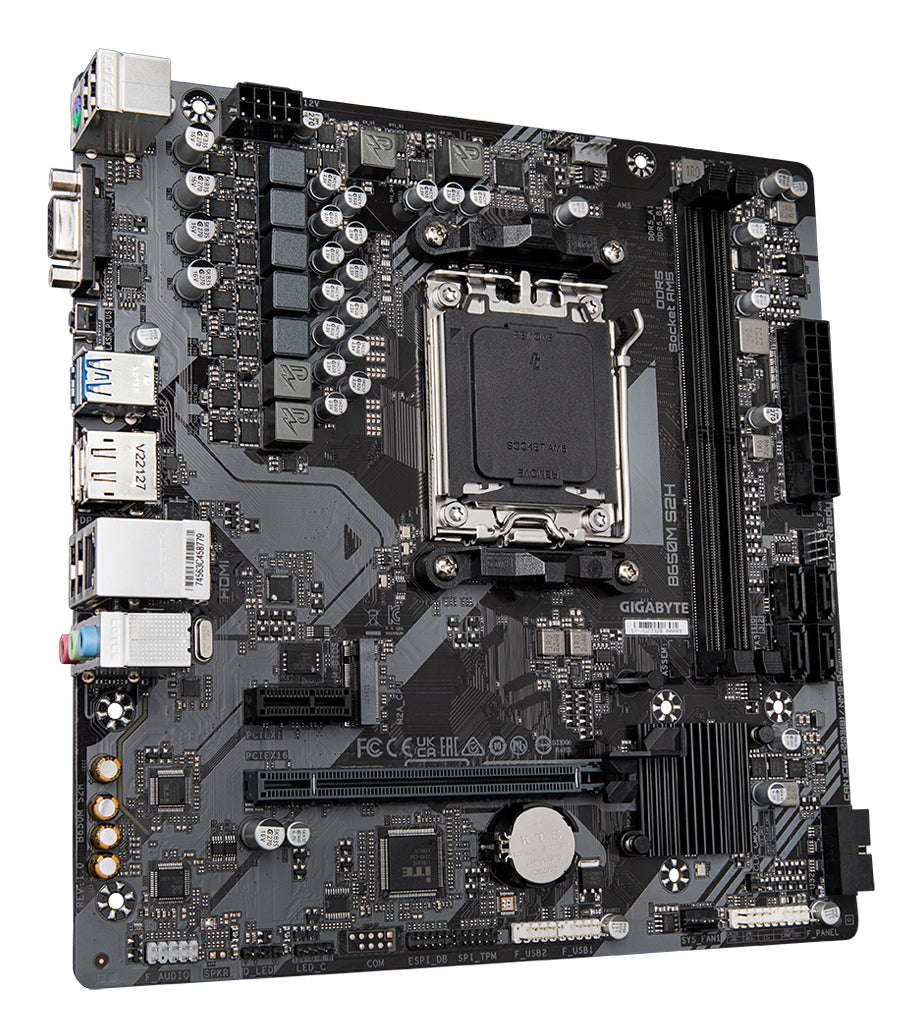 GIGABYTE B650M S2H placa base AMD B650 Zócalo AM5 micro ATX (3)