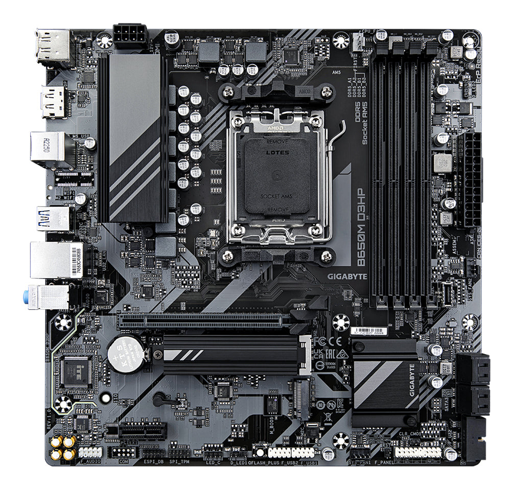 GIGABYTE B650M D3HP placa base AMD B650 Zócalo AM5 micro ATX (4)