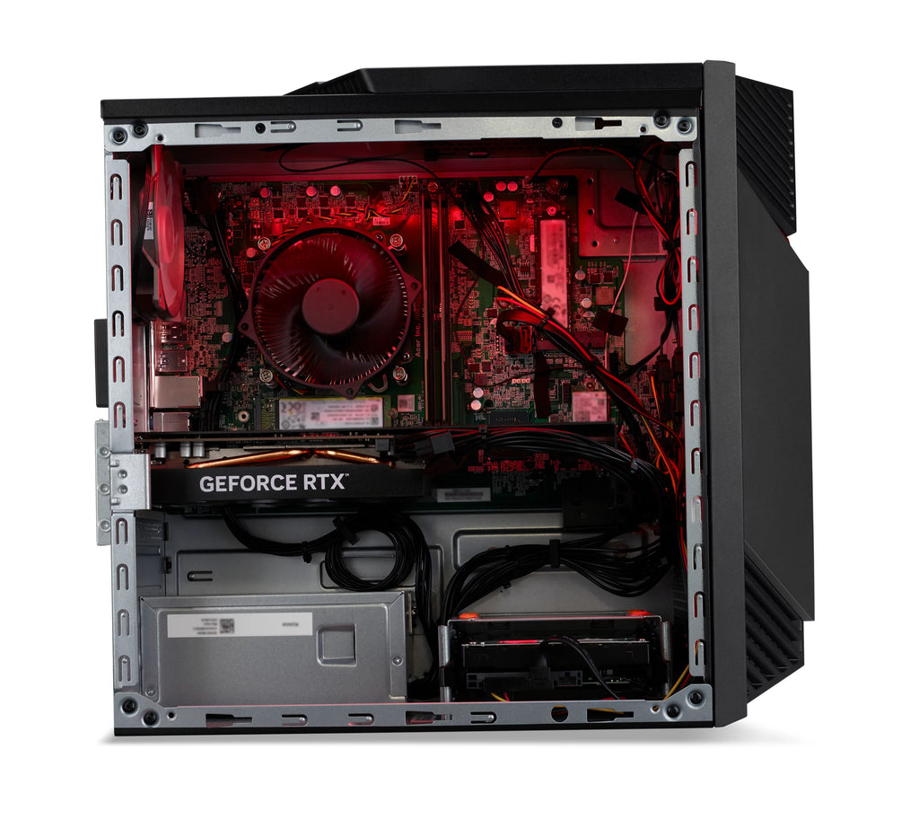 Acer Nitro 50 (N50-660) Intel Core Ultra 7 265F 32 GB DDR5-SDRAM 1 TB SSD NVIDIA GeForce RTX 5060 Windows 11 Home Escritorio PC Negro, Rojo (6)
