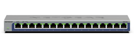 NETGEAR GS116 No administrado L2 Gigabit Ethernet (10/100/1000) Negro