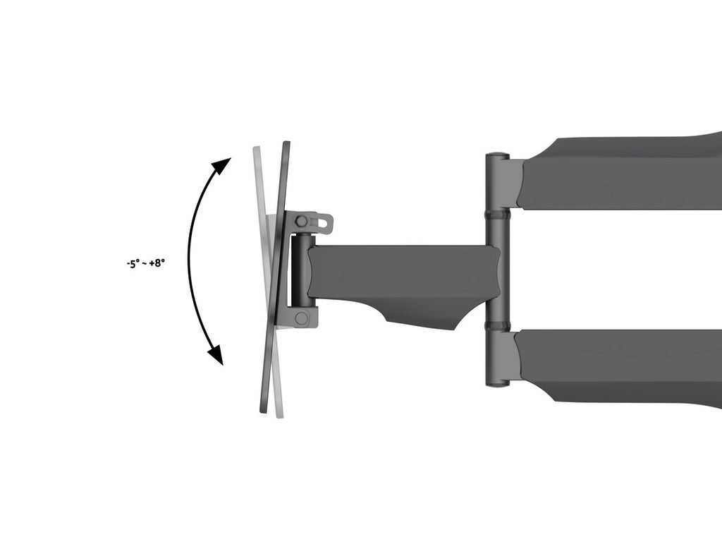 Multibrackets 6393 soporte para pantalla de señalización 46" Negro