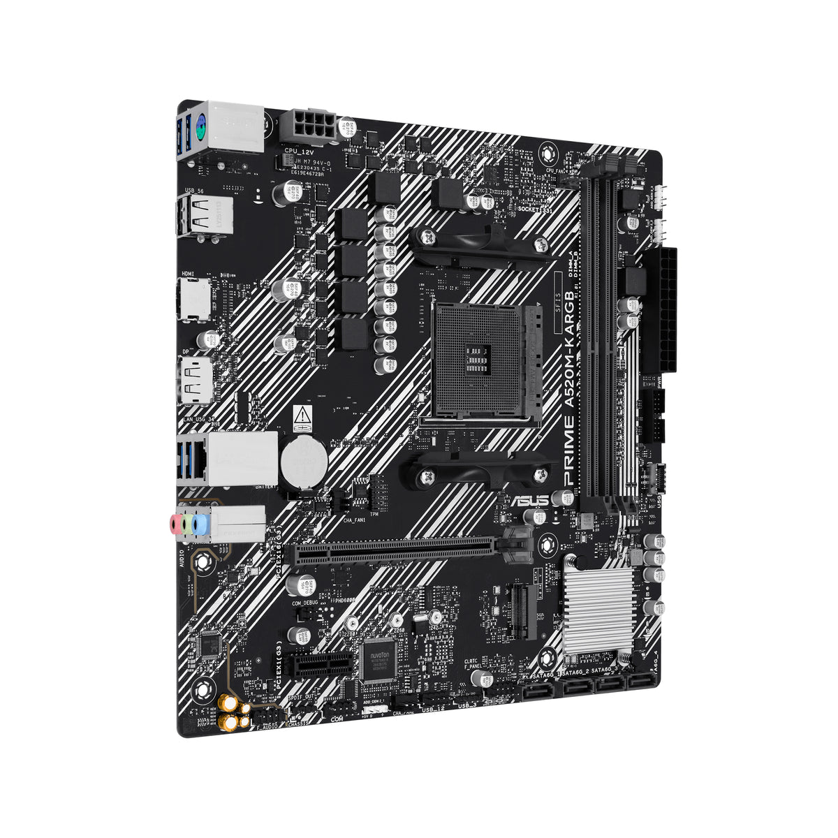 ASUS PRIME A520M-K ARGB AMD A520 Zócalo AM4 micro ATX (3)