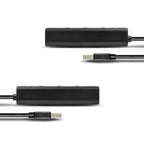 Axagon HUE-S2B hub de interfaz USB 3.2 Gen 1 (3.1 Gen 1) Type-A 5000 Mbit/s Negro (4)