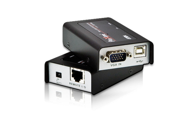 ATEN CE100-AT-E extensor KVM Transmisor y receptor