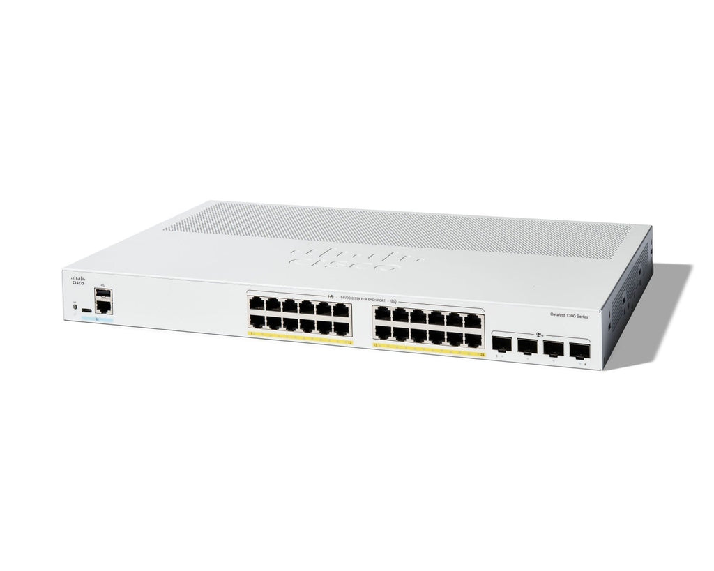 Cisco C1300-24P-4X Commutateur PoE géré 24 ports avec 4x10GE SFP