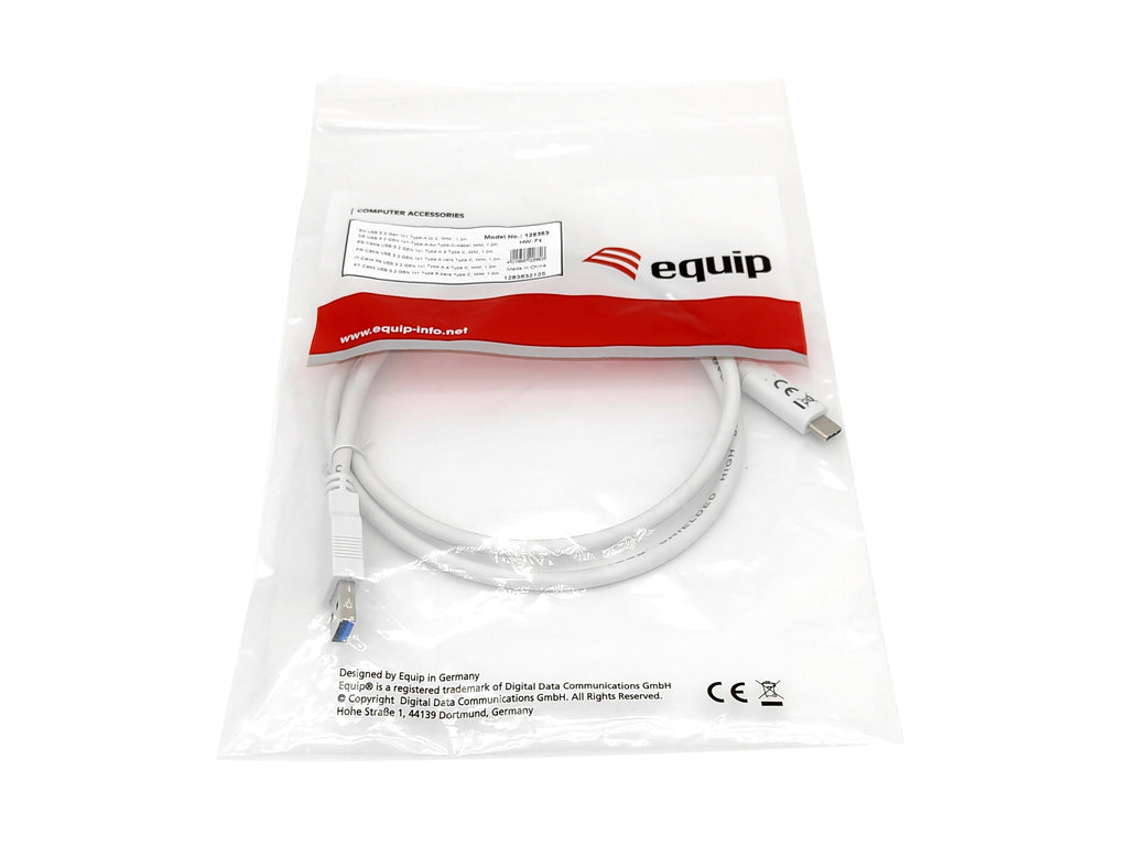 Equip 128366 cable USB USB 3.2 Gen 1 (3.1 Gen 1) 0,5 m USB C USB A 5 Gbit/s Blanco (4)