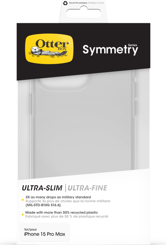 OtterBox Symmetry Clear Apple iPhone 15 Pro Max - clear (5)