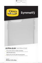 OtterBox Symmetry Clear Apple iPhone 15 Pro Max - clear (5)