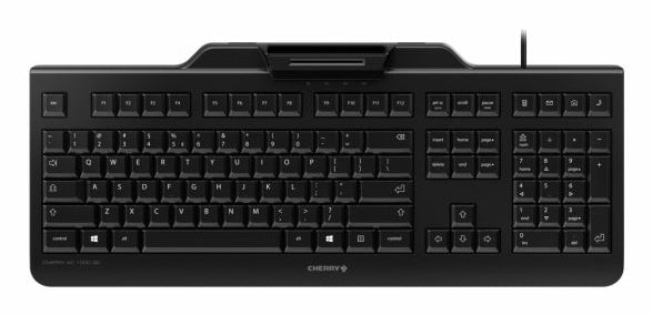 CHERRY JK-A0100US-2 teclado Mantenimiento USB QWERTY Inglés de EE. UU. Negro