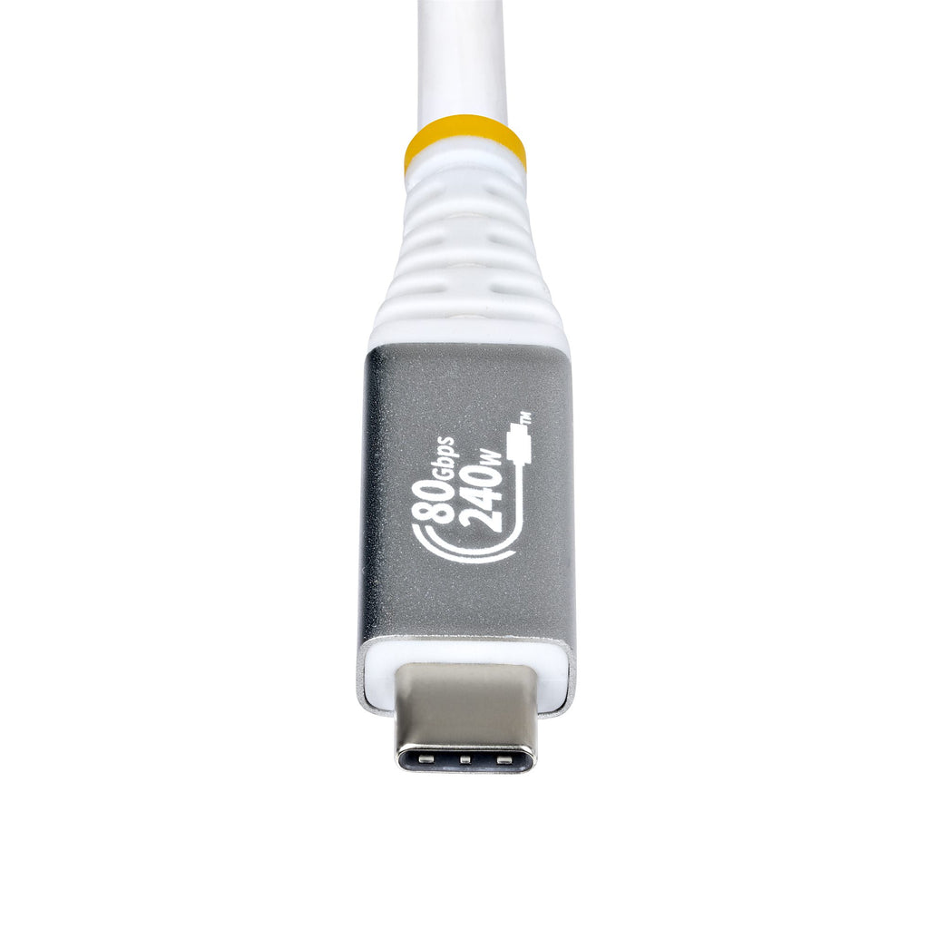 StarTech.com CC1M80GUSB4CABLEW cable USB USB4 Gen 4x2 USB C 80 Gbit/s (5)