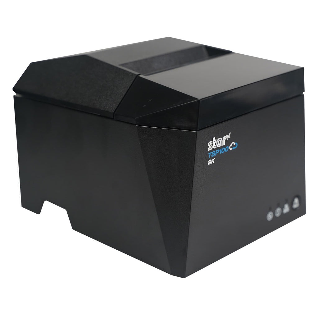 Star TSP143IV X4, CloudPRNT, Android AOA, Linerless, 8 points/mm (203 dpi), massicot, sans doublure, USB, USB-C, BT, Ethernet, Wi-Fi, gris (5)