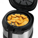 Tefal Uno FF215D Sencillo 1,8 L Independiente 1600 W Freidora Negro, Acero inoxidable (6)