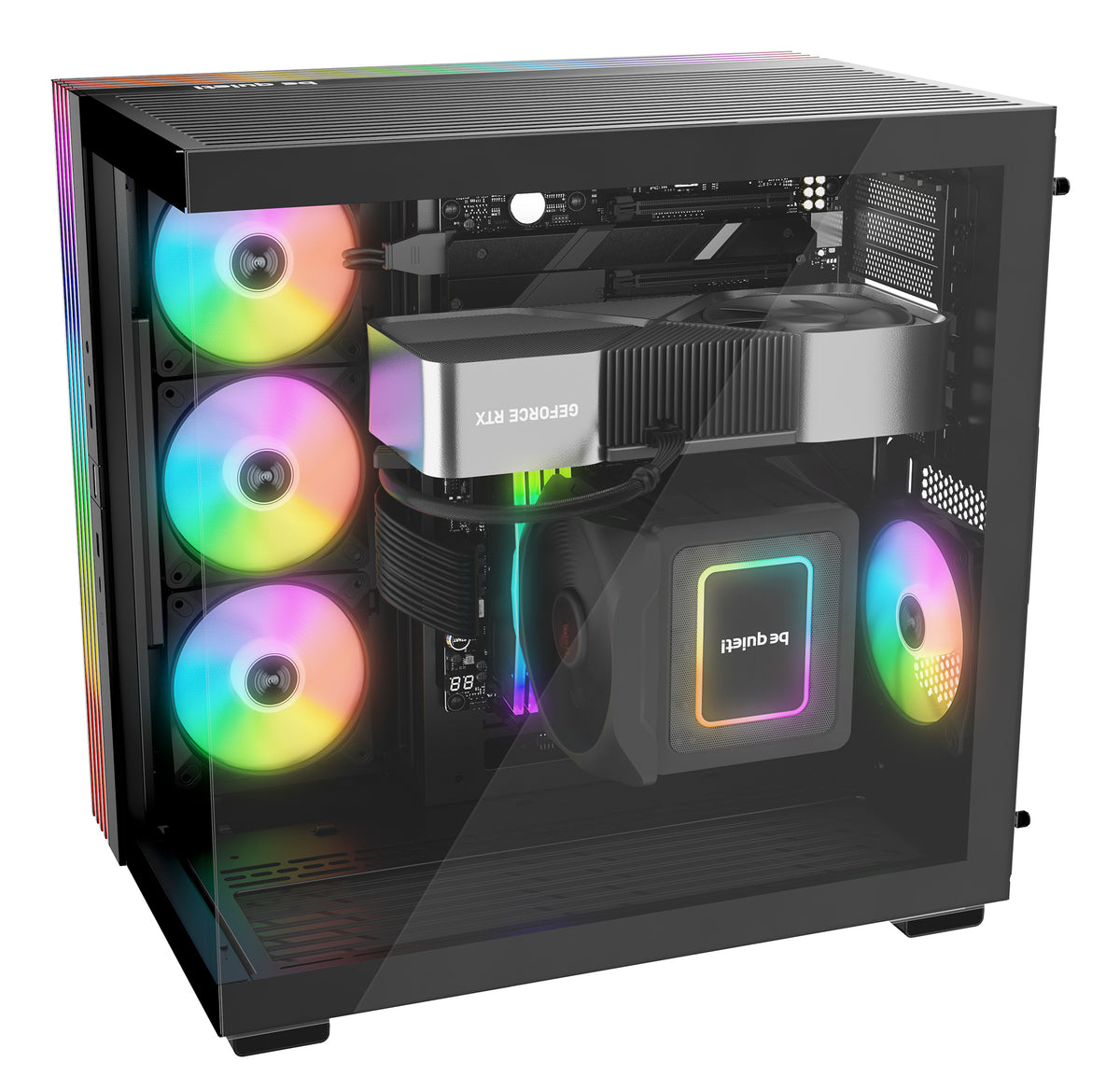 be quiet! LIGHT BASE 600 LX Black Midi Tower Negro (5)