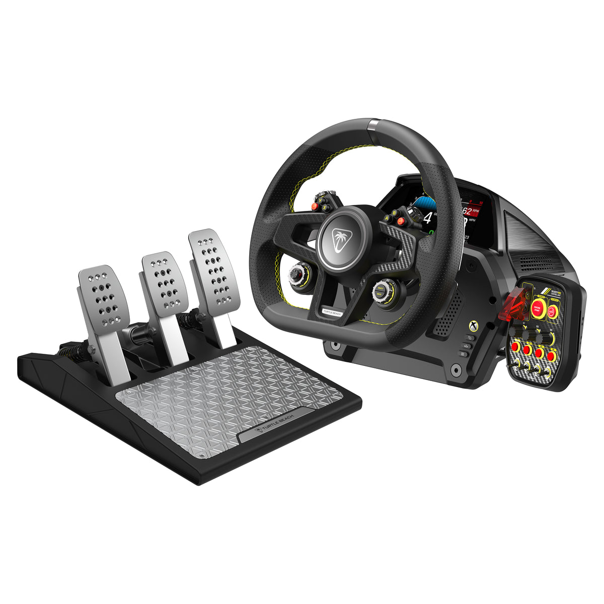 Turtle Beach VelocityOne Negro USB Volante + Pedales PC, Xbox One, Xbox Series S, Xbox Series X