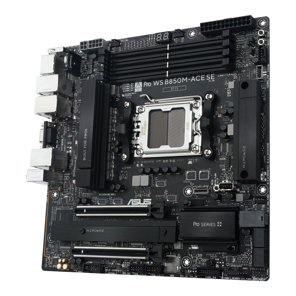 ASUS PRO WS B850M-ACE SE AMD B850 Zócalo AM5 micro ATX (5)