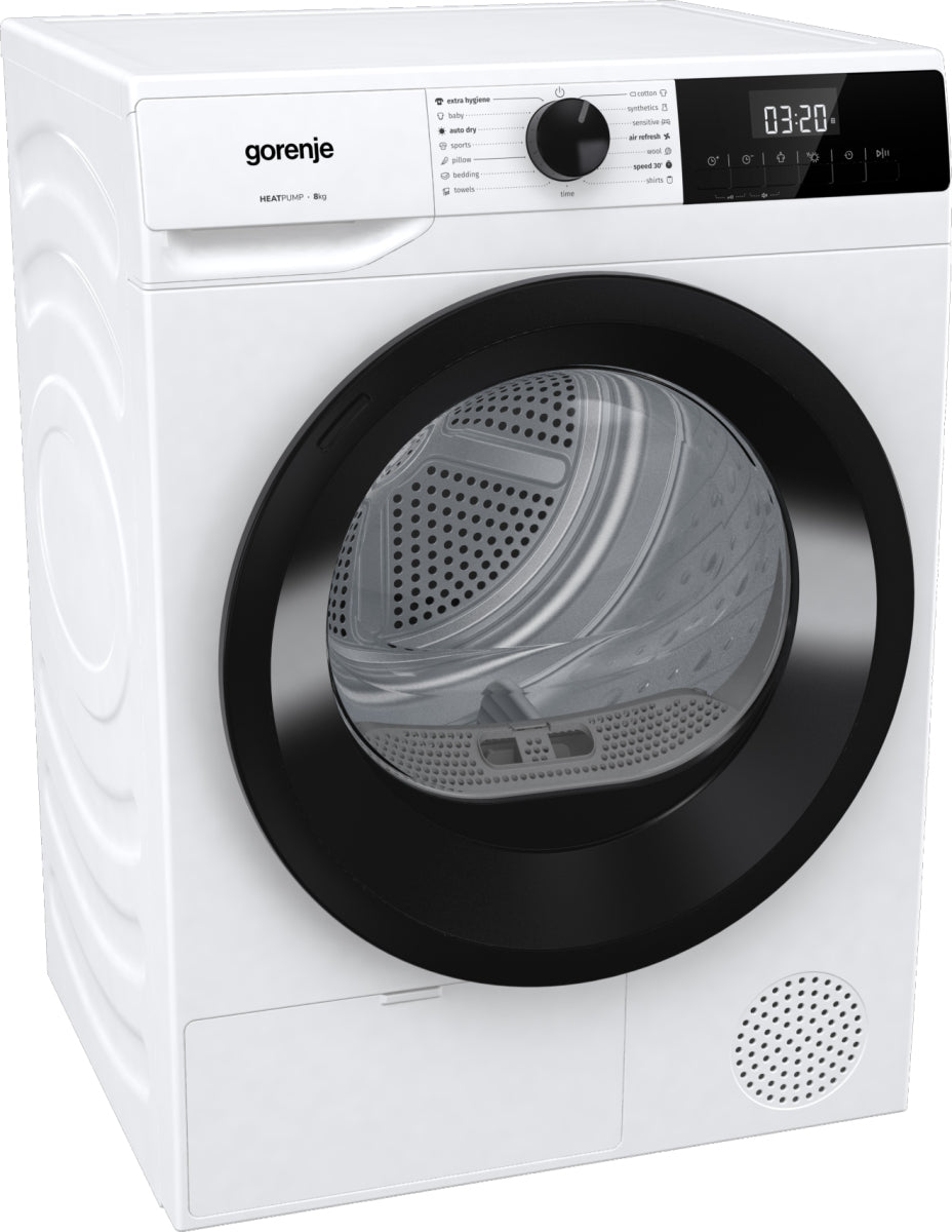 Gorenje DHNE83 secadora Independiente Carga frontal 8 kg Blanco (2)