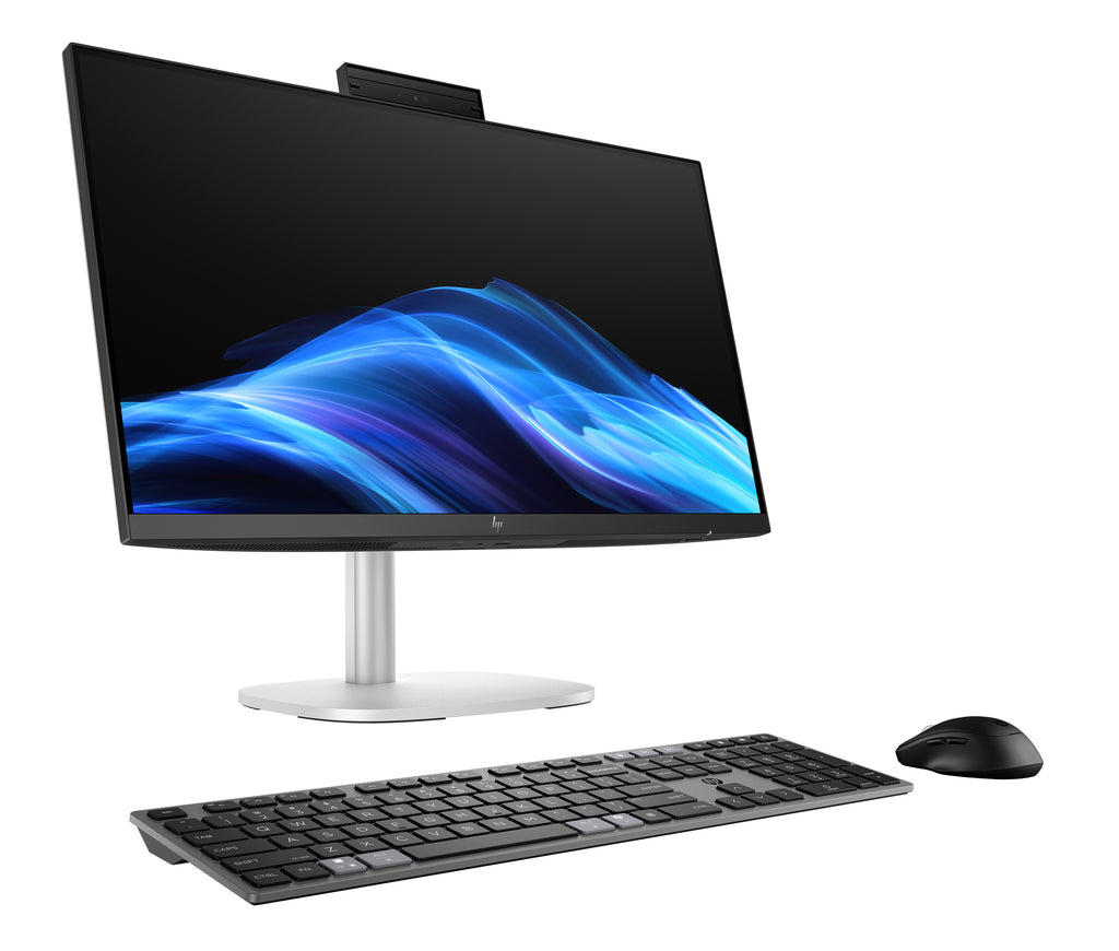 HP EliteStudio 8 G1i AI PC Wolf Pro Security Edition Intel Core Ultra 5 235 60.5 cm (23.8") 1920 x 1080 pixels Touchscreen All-in-One PC 16 GB DDR5-SDRAM 512 GB SSD Windows 11 Pro Wi-Fi 7 (802.11be) Silver (2)