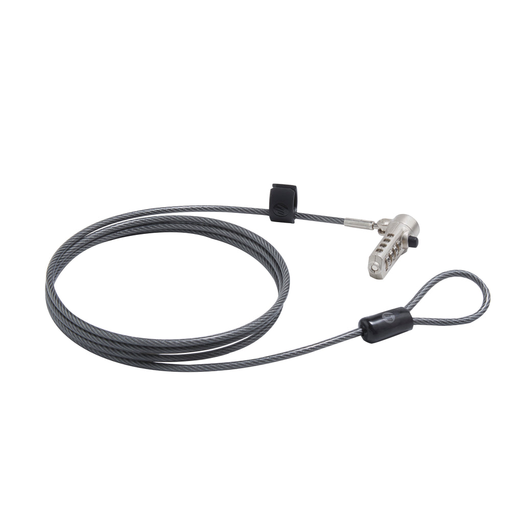 HP Nano Combination Cable Lock cable antirrobo Acero inoxidable 1,83 m (2)