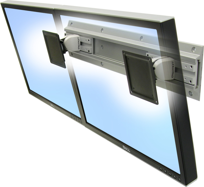 Ergotron 28-514-800 Kit de montaje (2 pivotes guía pared 26" vista 2