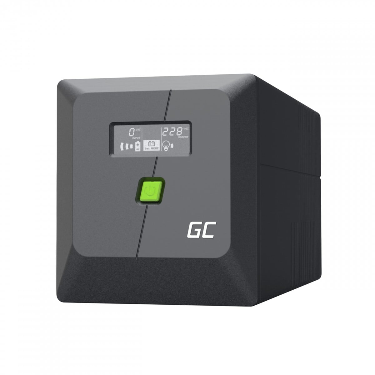 Green Cell Onduleur UPS 1000VA 700W PowerProof avec LCD