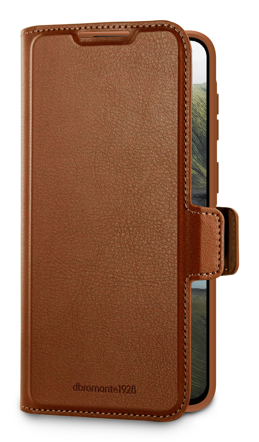 dbramante1928 Oslo Pro funda para teléfono móvil 17 cm (6.7") Funda cartera Bronceado (4)